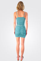 V Neck Shirred Cami - Surf by Bobi — view 4