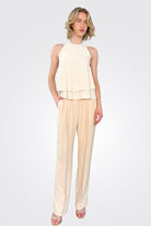 Trousers - Beige by Seventy Venezia | 25 South Boutiques