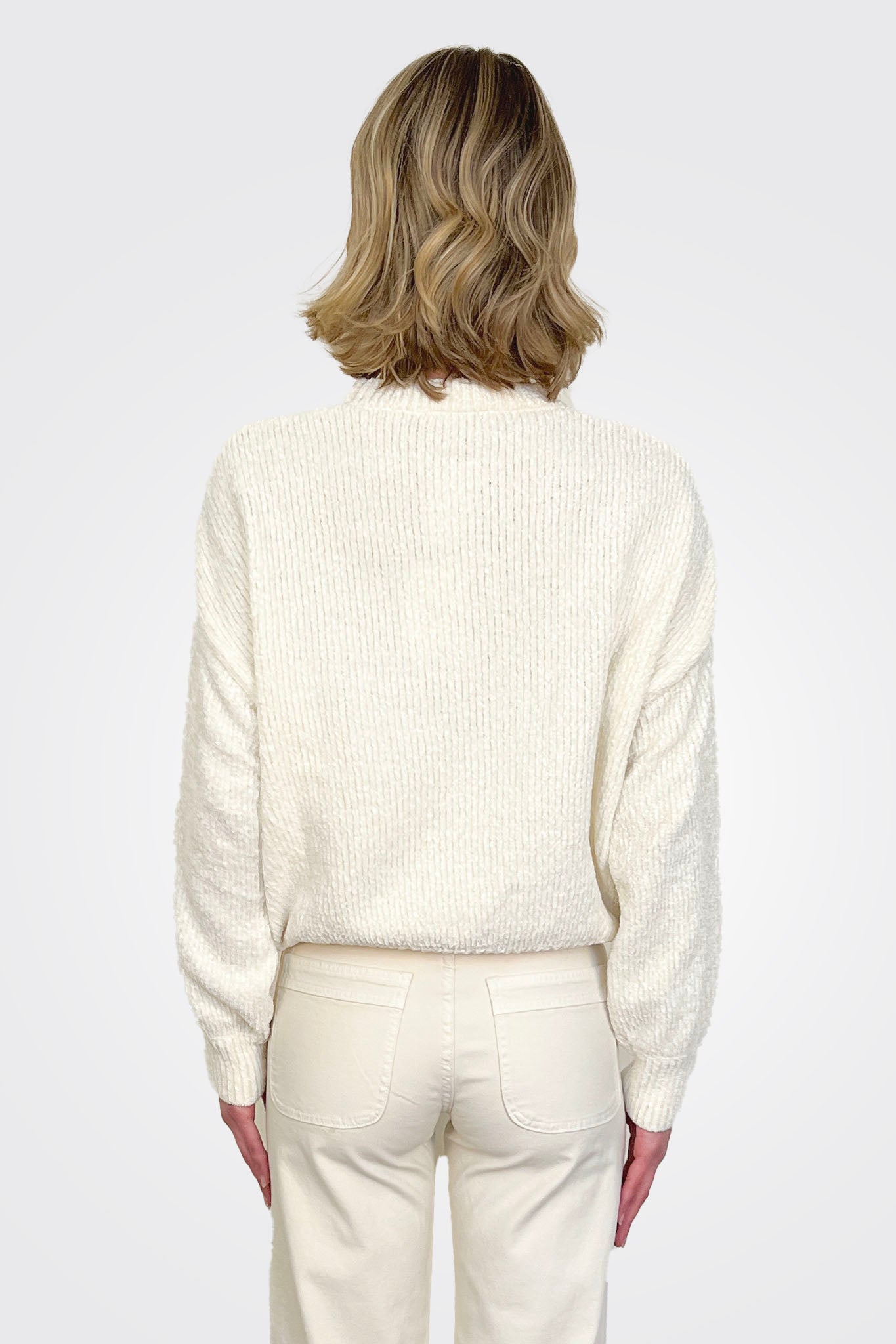 Crewneck Sweater - Cream by MeiMeij — alternate view
