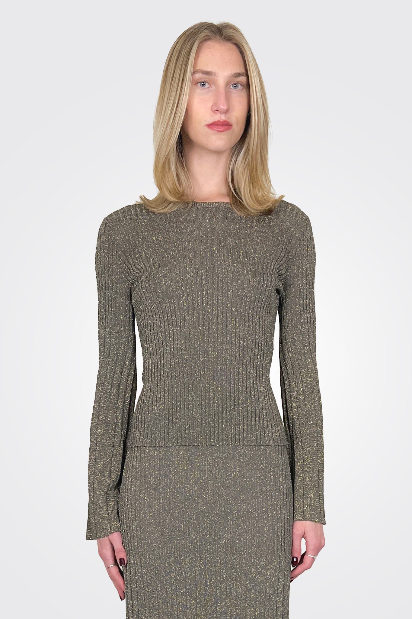 Keyhole Back Sweater - Bc Dark by Twinset | 25 South Boutiques