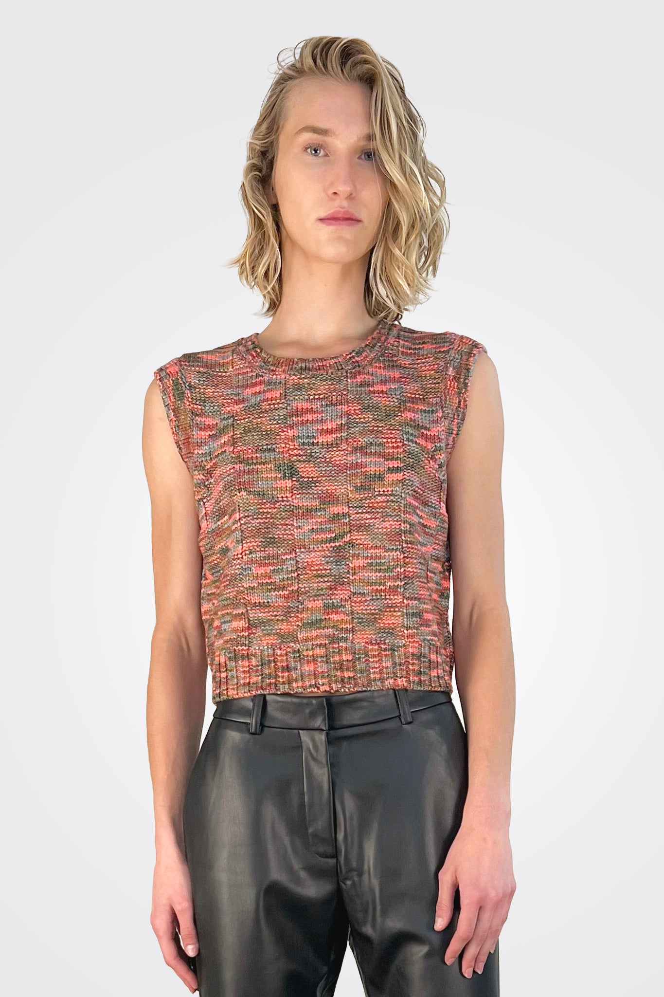 Kate Sweater Vest - Multi by Steve Madden | 25 South Boutiques