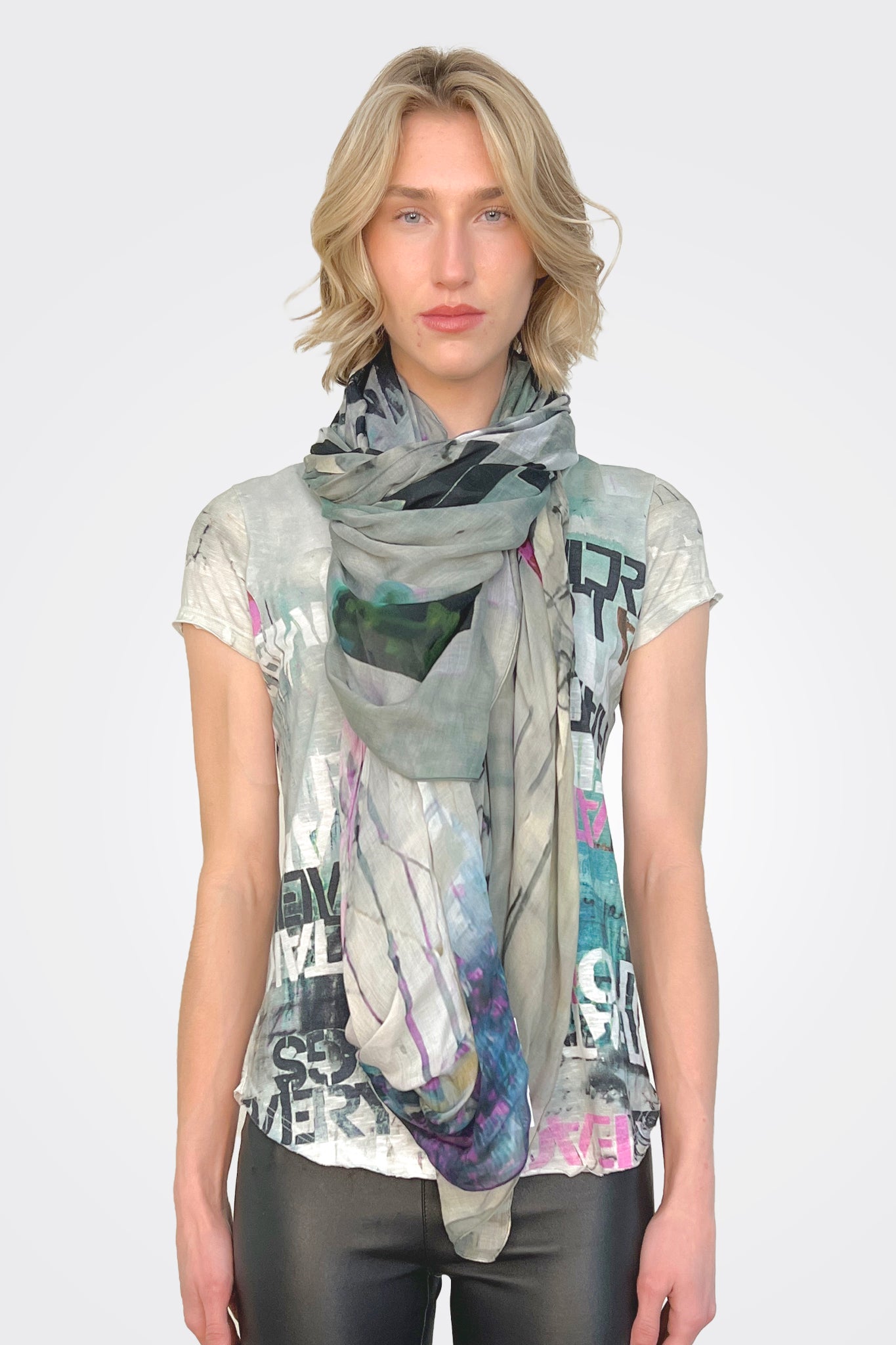 Shawl - Niki Water by Printed Artworks | 25 South Boutiques