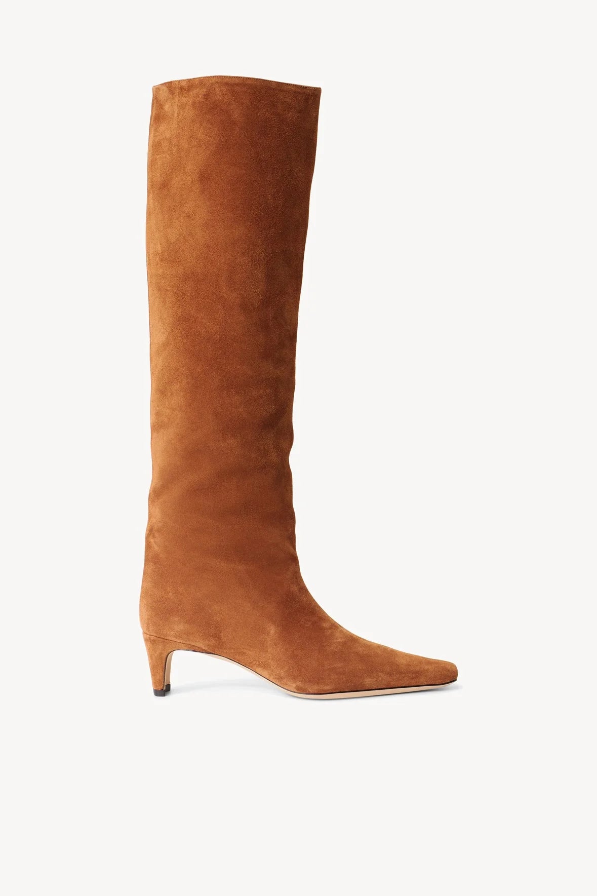 Wally Tall Suede Boot - Tan by STAUD | 25 South Boutiques