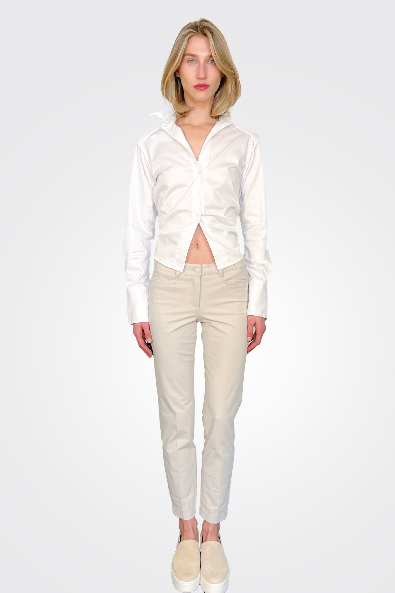 Renira Pants - Tan by Cambio — alternate view