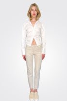 Renira Pants - Tan by Cambio — alternate view