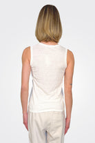 V Neck Tank - White by Transit Par-Such — alternate view