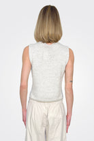 Two Tone Knit Tank - Milk by Transit Par-Such — alternate view