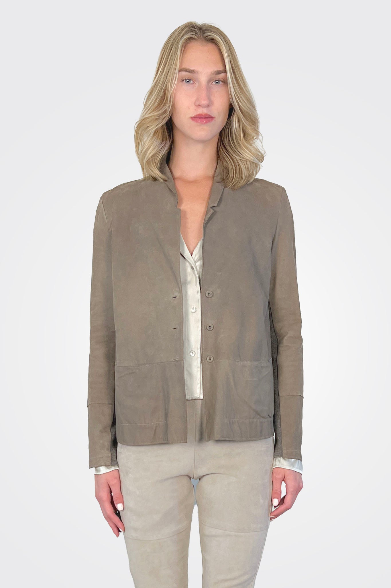Jacket - Taupe by Transit Par-Such | 25 South Boutiques
