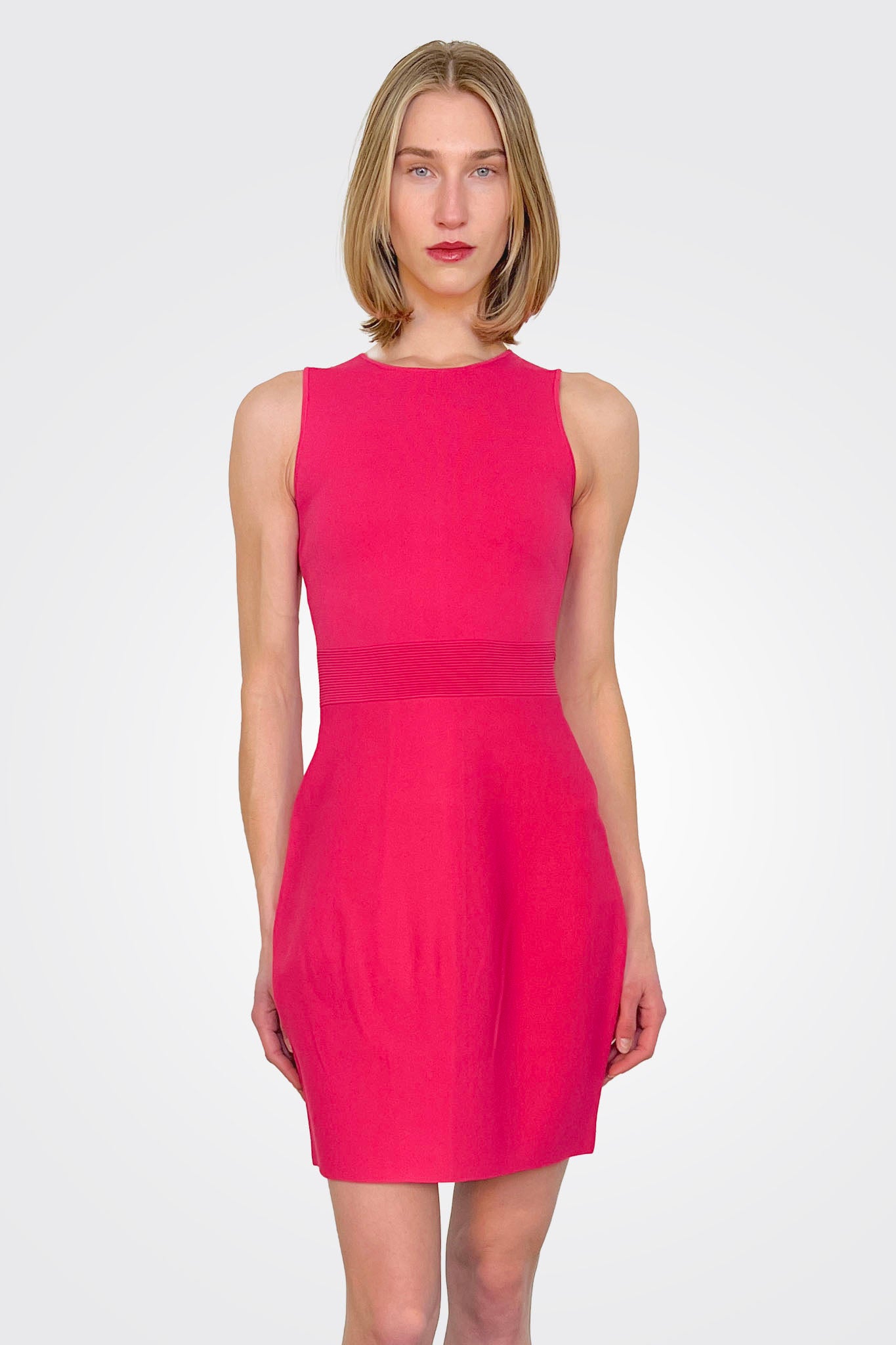 Gorjeta Knit Tulip Dress - Pink by Ted Baker — alternate view