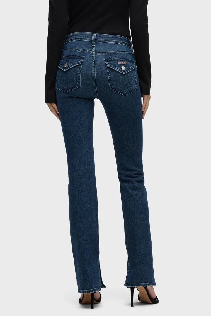 Barbara High-Rise Bootcut w/ Flap Jean - Olympia by Hudson — view 4