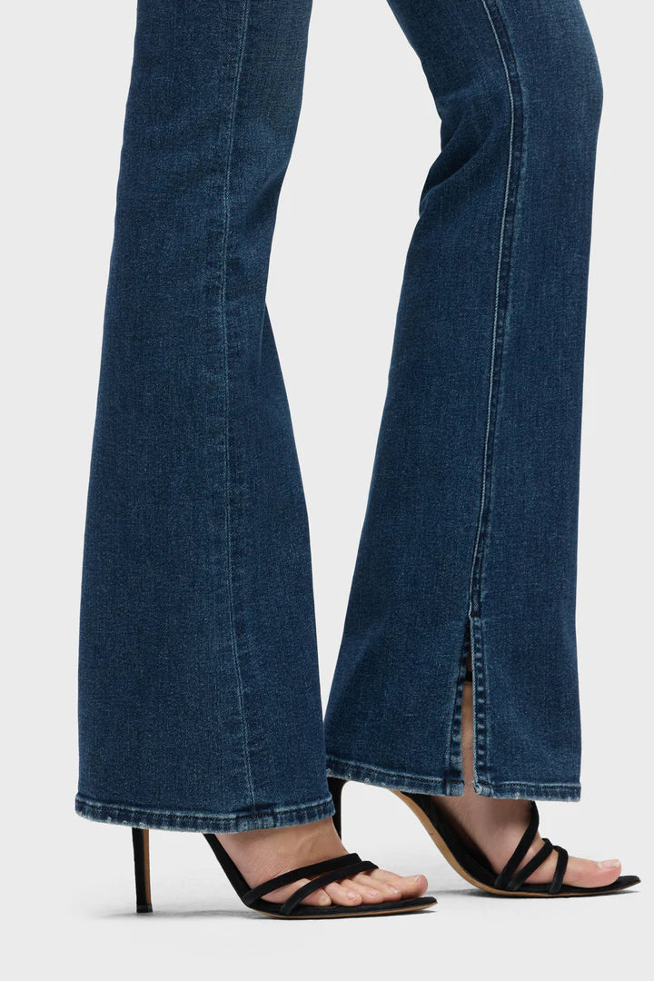 Barbara High-Rise Bootcut w/ Flap Jean - Olympia by Hudson — view 5