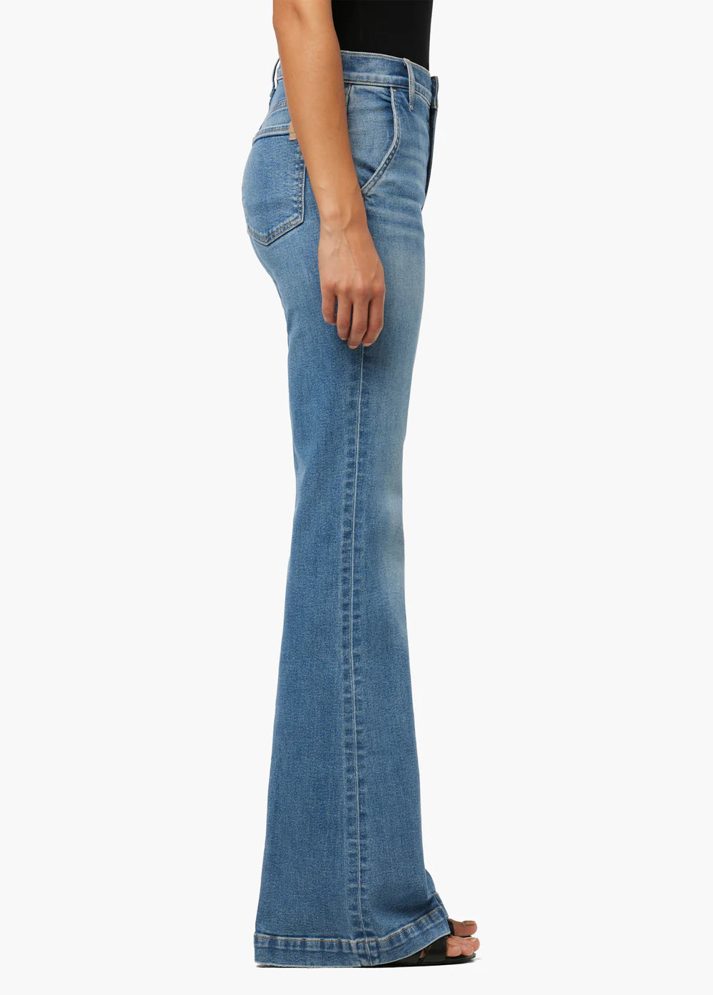 The Molly High Rise Flare Trouser - Sultry by Joe's Jeans — view 3