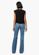 The Molly High Rise Flare Trouser - Sultry by Joe's Jeans — view 6