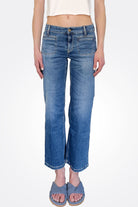 Tess Patch Pocket Jean - Blue by Cambio — alternate view