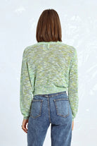 Textured Cardigan - Green by Molly Bracken — view 3
