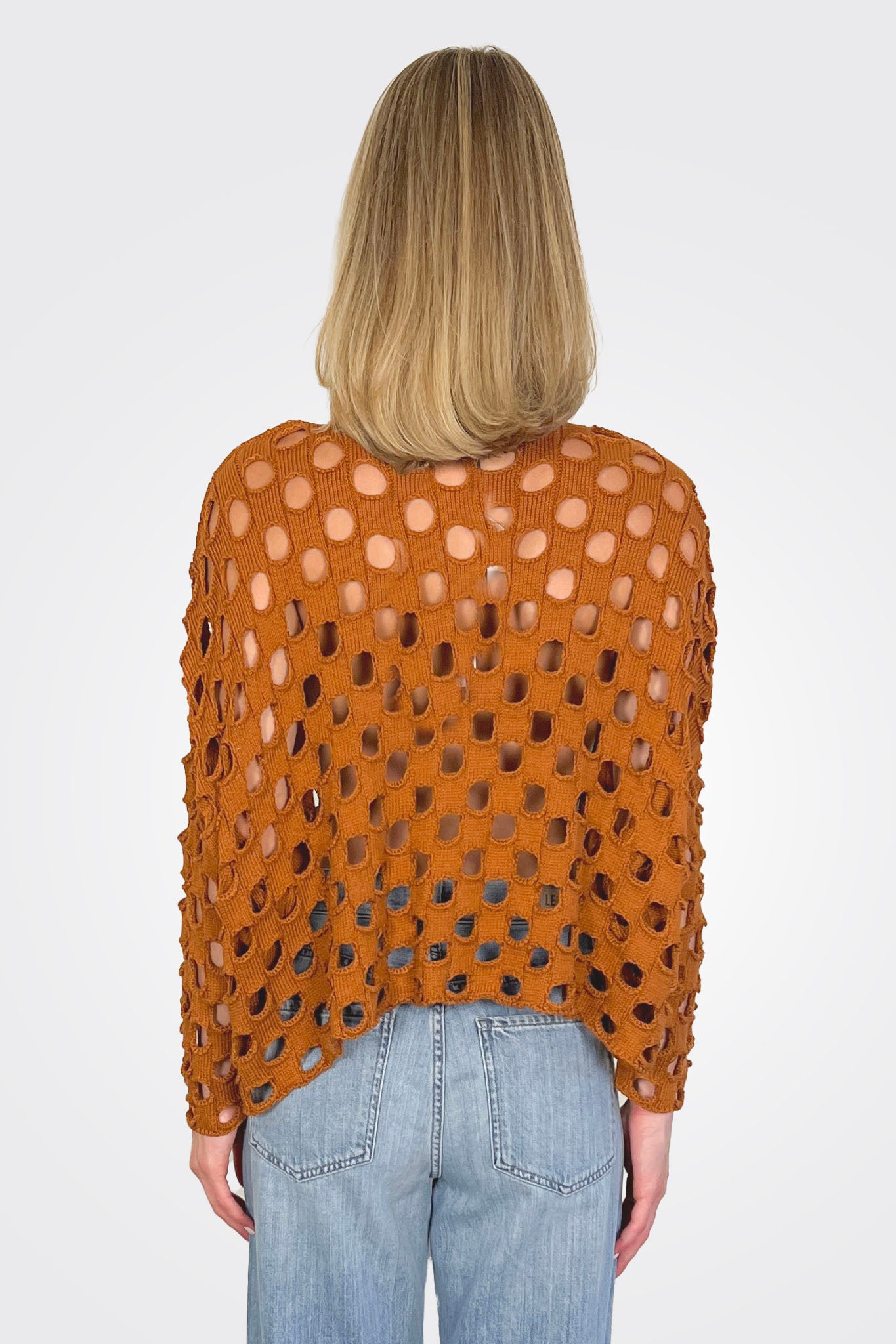 Lula Cutout Pullover - Toffee by Shannon Passero — alternate view