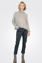 Tibble Slim Fit Pants - Black by Studio B3 | 25 South Boutiques