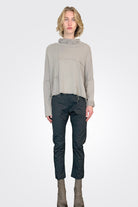 Tibble Slim Fit Pants - Black by Studio B3 — alternate view