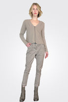 Tibble Slim Fit Pants - Beige Old Dye by Studio B3 | 25 South Boutiques