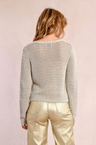 Tieable Mesh Bolero - Off White by Molly Bracken — view 6