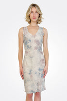 V Neck Short Shift Dress - Tokyo by Michelle Jonas — alternate view