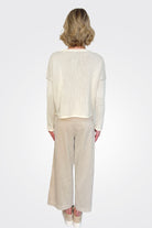 Wide Leg Corduroy Trousers - Sand by Transit Par-Such — view 3