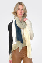 Tricolor Scarf by Gilda Midani | 25 South Boutiques