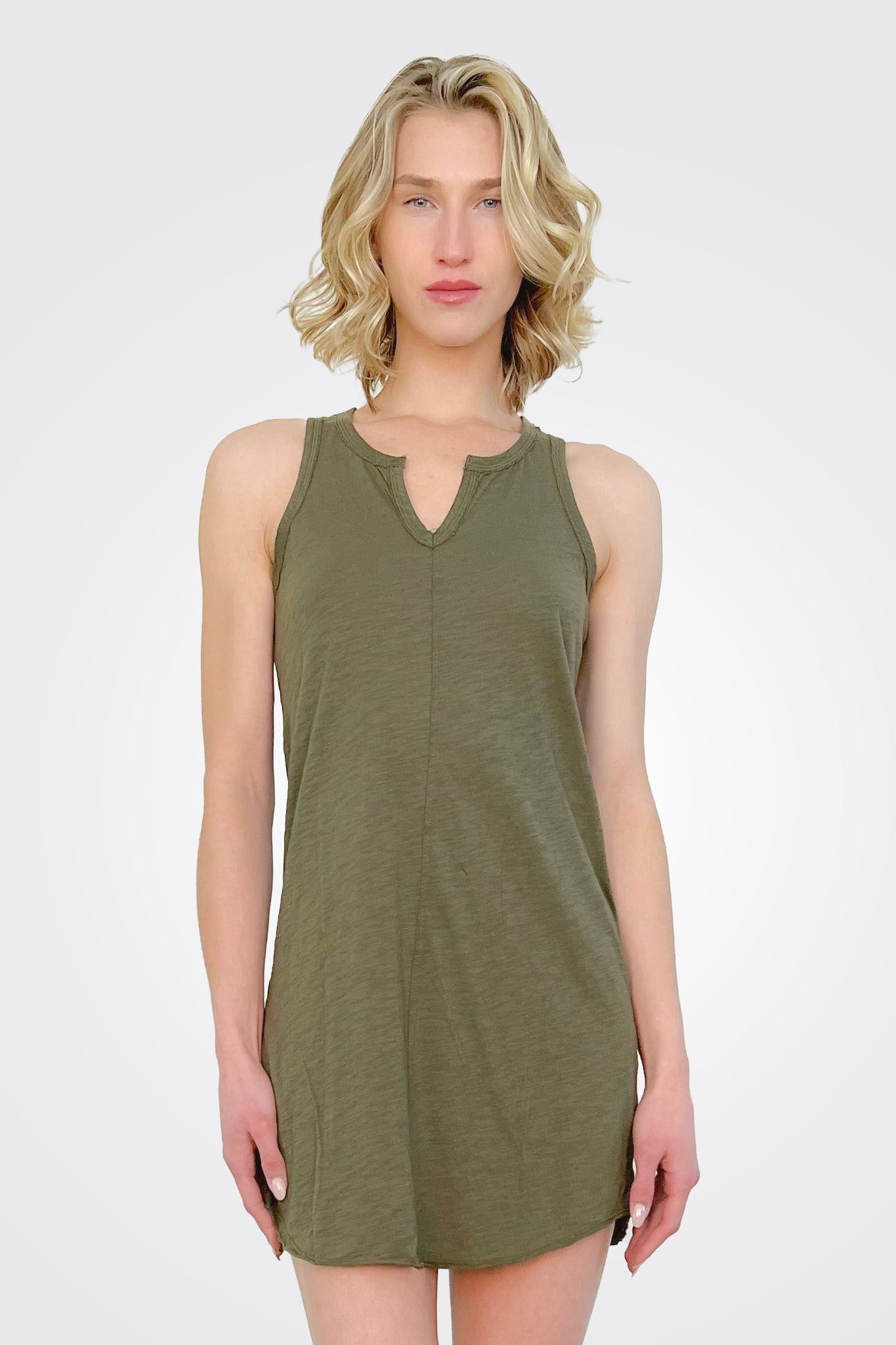 Short Tank Dress - Troops by Bobi — alternate view