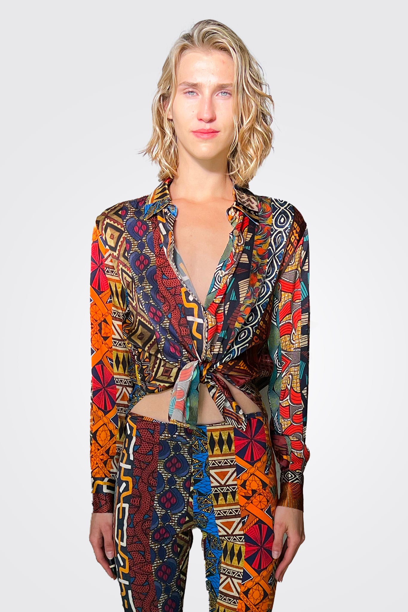 Heather Blouse - Africa Print by Unbreakable Evolution | 25 South Boutiques