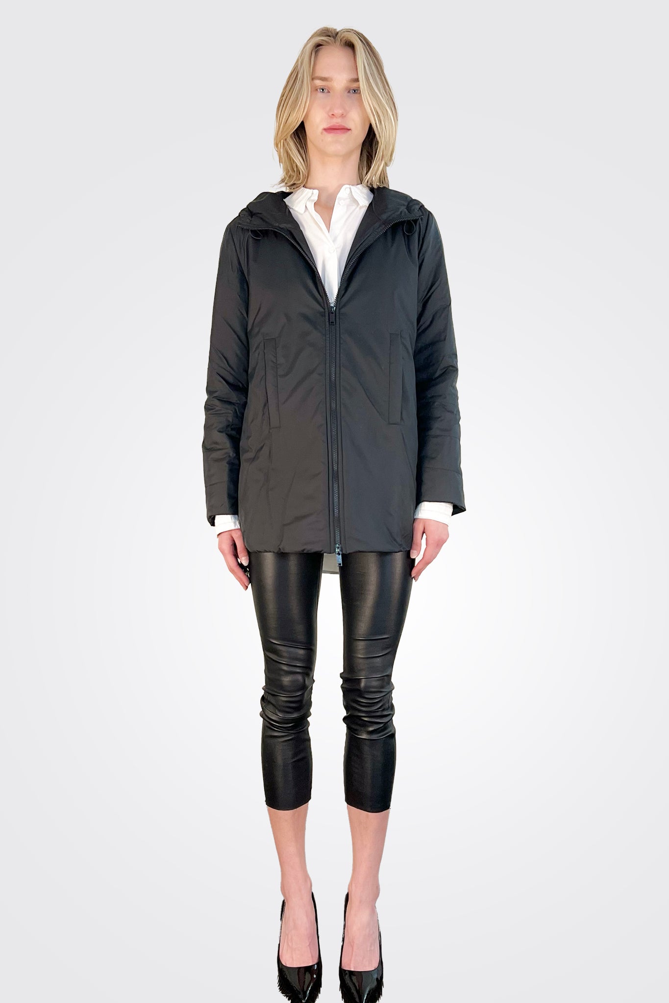 Ulla Jacket - Noir by Hana San — view 6