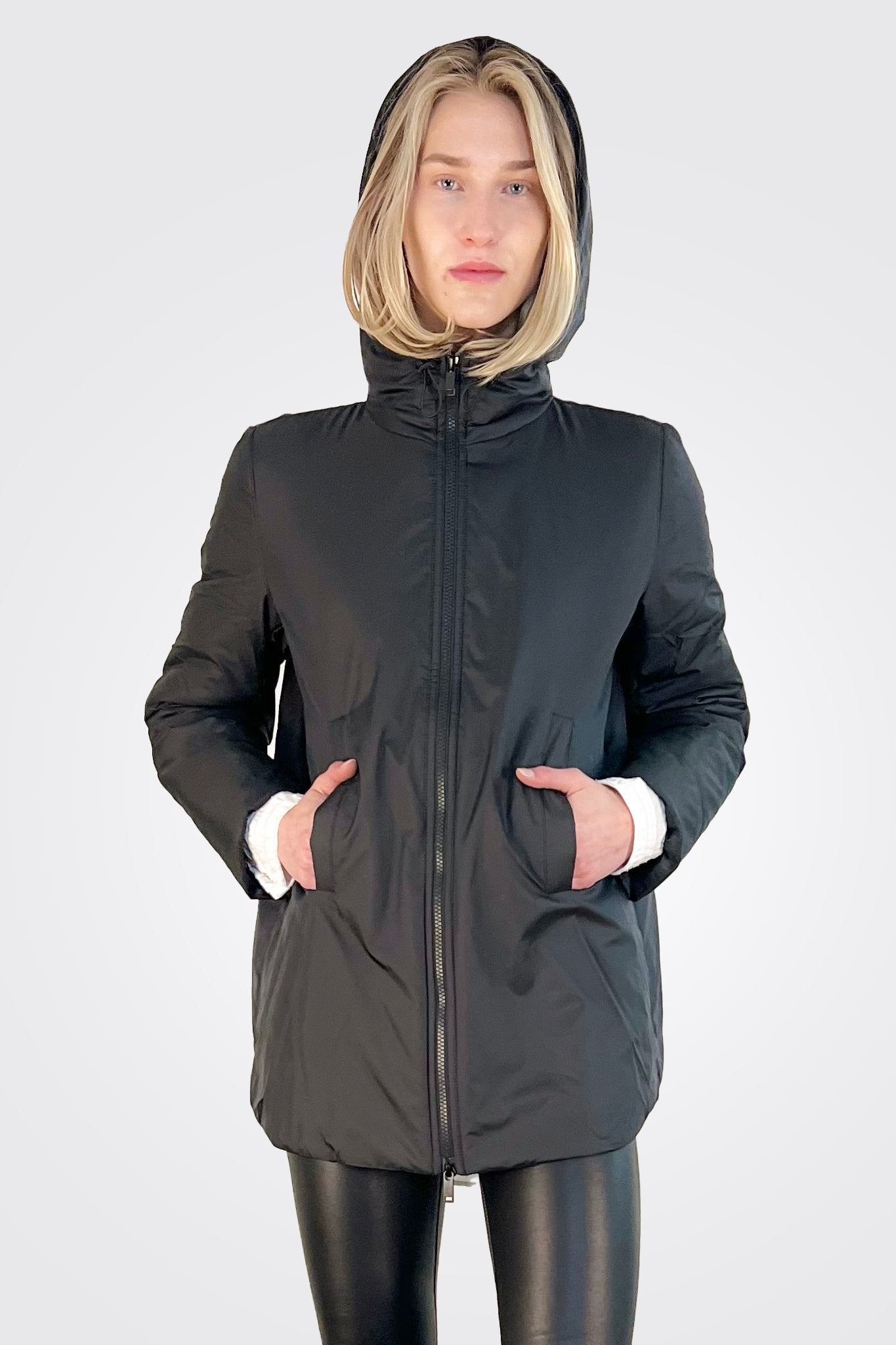 Ulla Jacket - Noir by Hana San — view 5