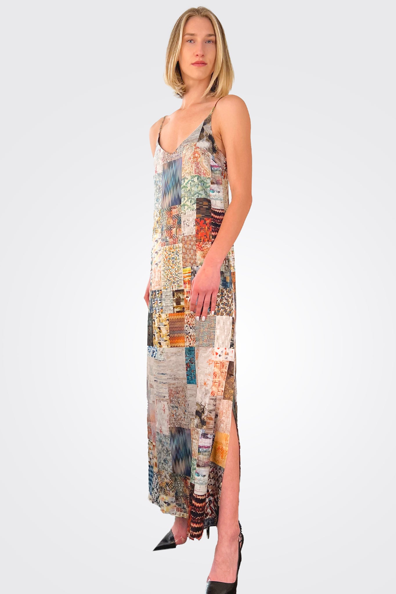 Anna B Dress - Moire Print by Unbreakable Evolution | 25 South Boutiques