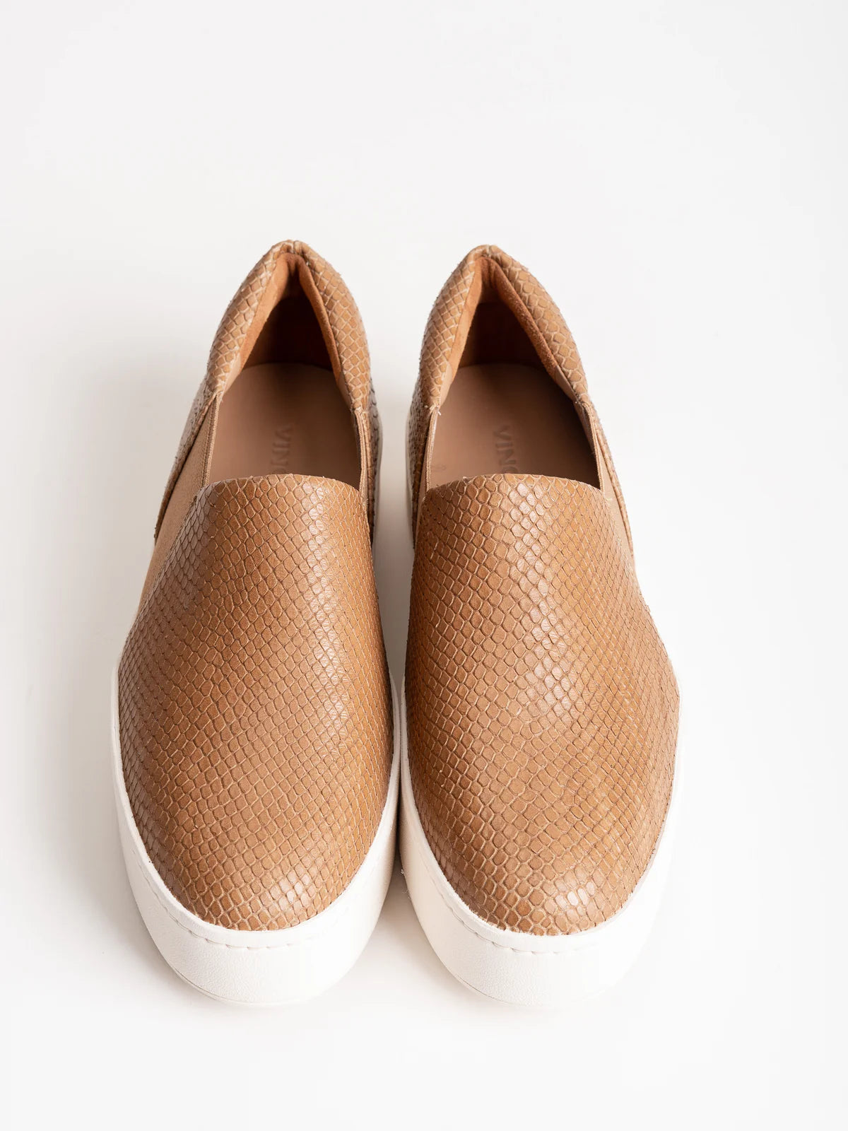 Warren Sneaker - Tan Leather by Vince — alternate view