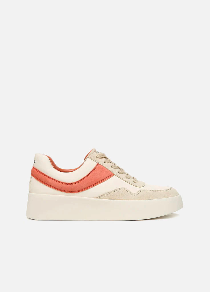 Warren Court Leather Suede Sneaker - Coral Blossom by Vince | 25 South Boutiques