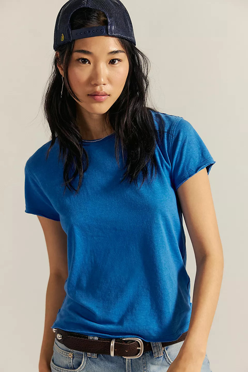 Nova Tee - Deep Water by Free People | 25 South Boutiques