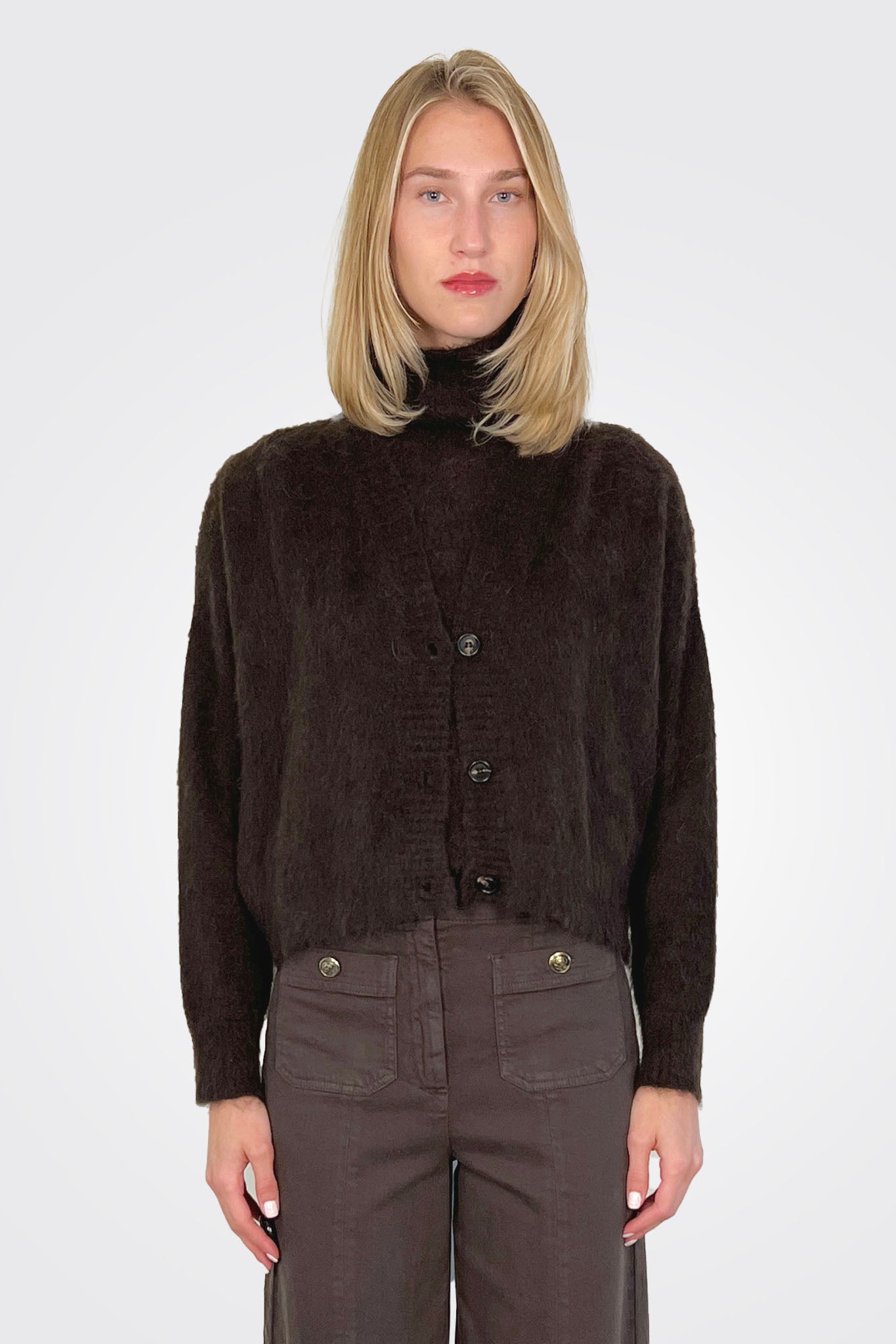 Wool Alpaca Soft Cardigan - Wen by D. Exterior | 25 South Boutiques