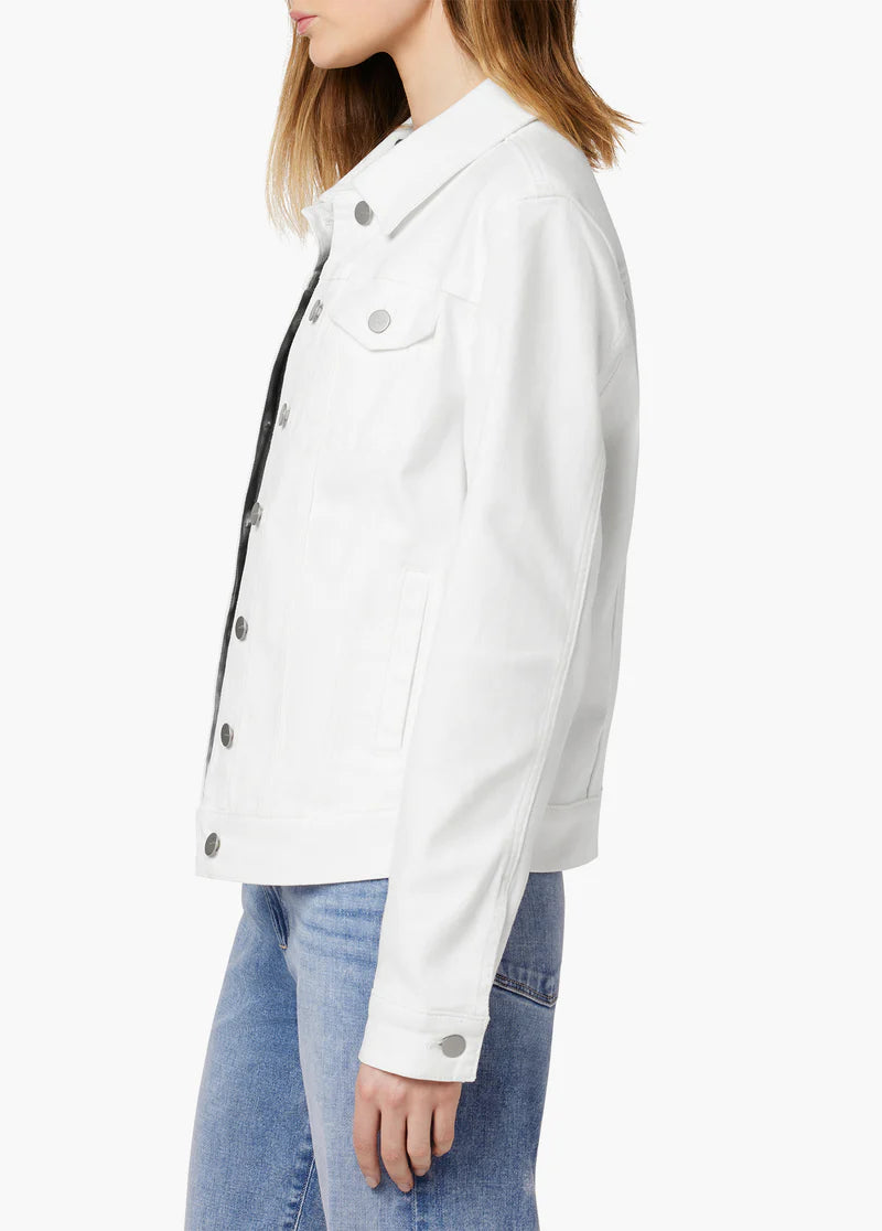 The Relaxed Jacket - White by Joe's Jeans — alternate view