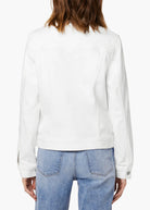 The Relaxed Jacket - White by Joe's Jeans — view 3