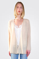 Cashmere Open Duster - Wheat by Minnie Rose | 25 South Boutiques