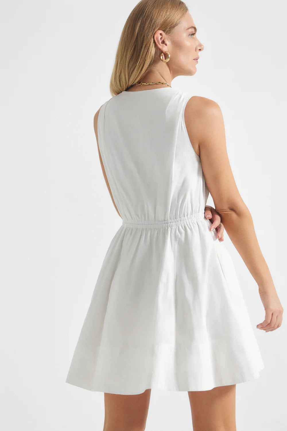 Tia Dress - White by Derek Lam — view 4