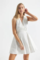 Tia Dress - White by Derek Lam | 25 South Boutiques