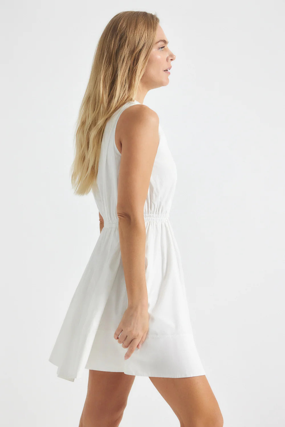 Tia Dress - White by Derek Lam — alternate view