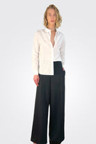 Button Up Shirt - White by Kristensen — alternate view