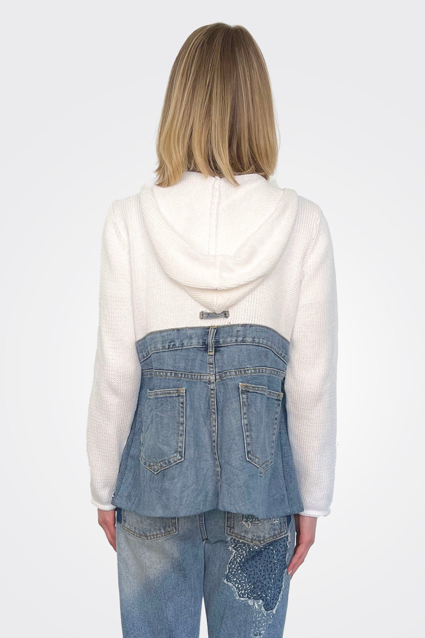 Georgia Cardigan - White by Shannon Passero — alternate view