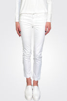 Five Pocket Trousers - White by Hubert Gasser — alternate view