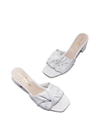 Verona Open Toe Sandal - White by Michele Lopriore — view 3