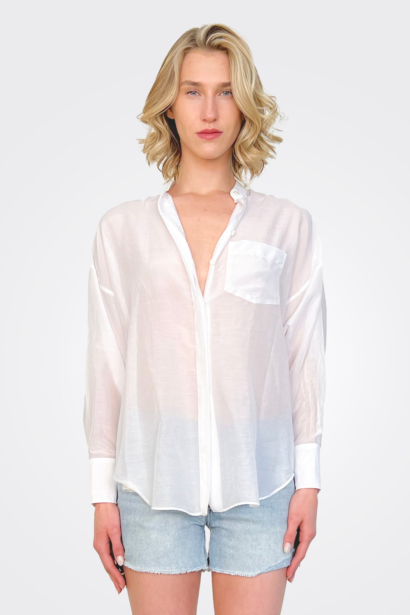 Katia Shirt - White by Academia — alternate view