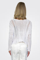 Knit Tunic - White by Studio B3 — alternate view