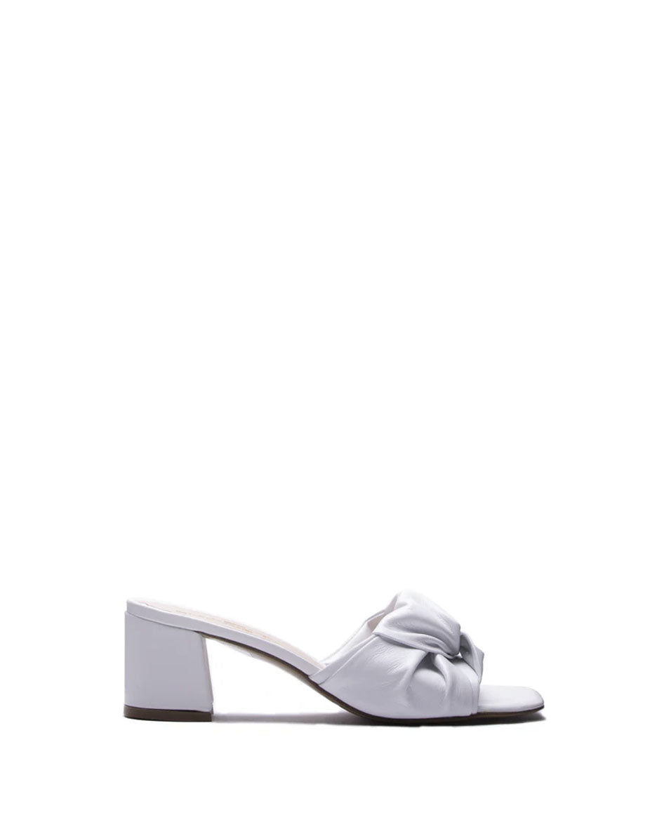 Verona Open Toe Sandal - White by Michele Lopriore | 25 South Boutiques