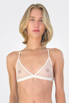 Odelyn Triangle Bra - White by Skin | 25 South Boutiques